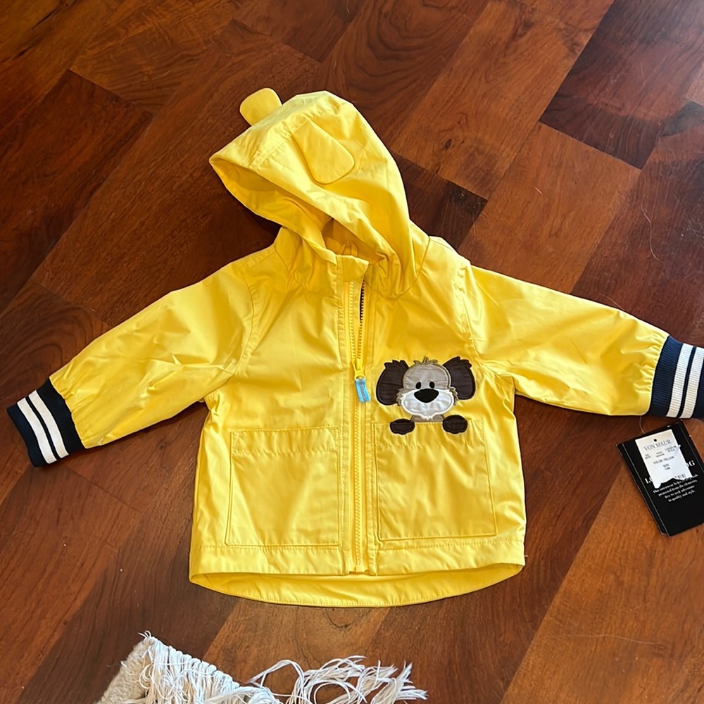 NWT Puppy Raincoat